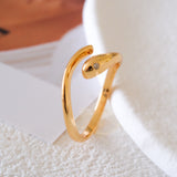  Cute snake ring