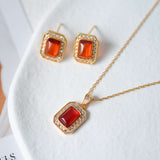 Collar de cornalina