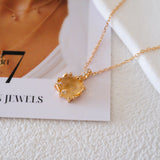 Collar de citrino