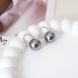 Pendientes de perlas de Tahití
