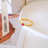 Natural Ruby Ring