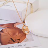 Mother of Pearl Butterfly necklace, 