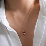 Natural Amethyst Gothic Necklace, 