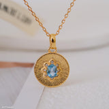 Topaz Birthstone Necklace