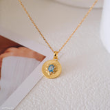 Topaz Birthstone Necklace