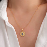 Topaz Birthstone Necklace