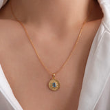 Topaz Birthstone Necklace