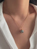 Black pearl necklace