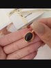 Oval Black Onyx Pendant