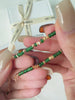 Emerald bracelet