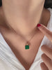 Malachite necklace