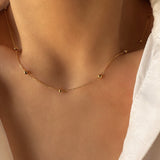 Satellite necklace