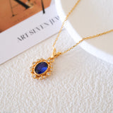 vintage Sapphire necklace