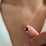 Garnet necklace