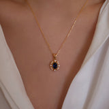 blue Sapphire necklace