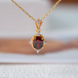 Garnet necklace