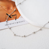 Satellite necklace