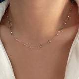Satellite necklace